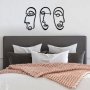 WALLXPERT Dekorativni metalni zidni pribor Left Front Right - slika 3