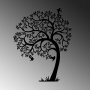 WALLXPERT Dekorativni metalni zidni pribor Lonely Tree - slika 4