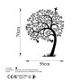 WALLXPERT Dekorativni metalni zidni pribor Lonely Tree - slika 5