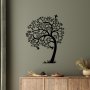 WALLXPERT Dekorativni metalni zidni pribor Lonely Tree - slika 1