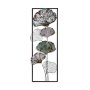 WALLXPERT Dekorativni metalni zidni pribor multicolor liske Fig 2 - slika 5