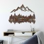 WALLXPERT Dekorativni metalni zidni pribor Rusty Landscape 2 - slika 2