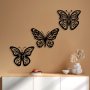 WALLXPERT Dekorativni metalni zidni pribor Butterflies 3 - slika 2