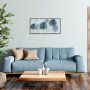 WALLXPERT Dekorativni metalni zidni pribor multicolor liske - slika 3