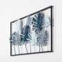 WALLXPERT Dekorativni metalni zidni pribor multicolor liske - slika 4