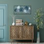 WALLXPERT Dekorativni metalni zidni pribor multicolor liske - slika 2