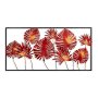 WALLXPERT Dekorativni metalni zidni pribor multicolor- crvene liske - slika 5