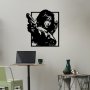 WALLXPERT Dekorativni metalni zidni pribor 3D On The Lookout black - slika 3