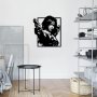 WALLXPERT Dekorativni metalni zidni pribor 3D On The Lookout black - slika 4