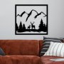 WALLXPERT Dekorativni metalni zidni pribor Mother And Son 1 - slika 3