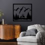 WALLXPERT Dekorativni metalni zidni pribor Mother And Son 1 - slika 4