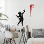 WALLXPERT Dekorativni metalni zidni pribor Banksy Metal 09 - slika 2