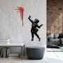 WALLXPERT Dekorativni metalni zidni pribor Banksy Metal 09 - slika 3