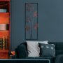 WALLXPERT Dekorativni metalni zidni pribor Strawberry 2 - slika 3