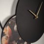 WALLXPERT Dekorativni metalni zidni sat Floransa multicolor APS145 - slika 5