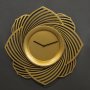 WALLXPERT Dekorativni metalni zidni sat Bloom Metal Wall Clock APS109 - slika 1