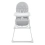 KINDERKRAFT STOLICA ZA HRANJENJE BINCI LIGHT GREY - slika 1