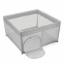 KINDERKRAFT OGRADICA ZA BEBE ZIKI GREY - slika 1