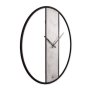WALLXPERT Dekorativni metalni zidni sat Demre White Marble - slika 3