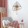 WALLXPERT Dekorativni metalni zidni sat Vakia 1 multicolor - slika 2