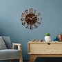WALLXPERT Dekorativni metalni zidni sat Metal Wall Clock 15 2 - slika 3