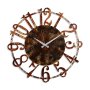 WALLXPERT Dekorativni metalni zidni sat Metal Wall Clock 15 2 - slika 1