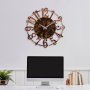 WALLXPERT Dekorativni metalni zidni sat Metal Wall Clock 15 2 - slika 2