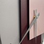 WALLXPERT Dekorativni metalni zidni sat Ecir 1 multicolor - slika 3