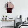 WALLXPERT Dekorativni metalni zidni sat Ecir 1 multicolor - slika 4