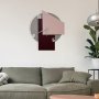 WALLXPERT Dekorativni metalni zidni sat Ecir 1 multicolor - slika 5