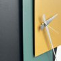 WALLXPERT Dekorativni metalni zidni sat Ecir 2 multicolor - slika 3