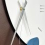 WALLXPERT Dekorativni metalni zidni sat Meymene 2 multicolor - slika 3