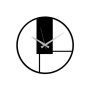 WALLXPERT Dekorativni metalni zidni sat Fora black - slika 5
