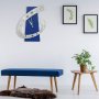 WALLXPERT Dekorativni metalni zidni sat Beyan 1 multicolor - slika 4