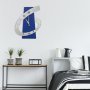 WALLXPERT Dekorativni metalni zidni sat Beyan 1 multicolor - slika 2