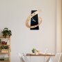 WALLXPERT Dekorativni metalni zidni sat Beyan 2 multicolor - slika 5