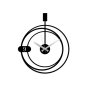 WALLXPERT Dekorativni metalni zidni sat Decorative black - slika 5