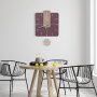 WALLXPERT Dekorativni metalni zidni sat Dalalet 1 multicolor - slika 5