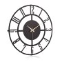 WALLXPERT Dekorativni metalni zidni sat Bunnela 08 black - slika 3