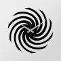 WALLXPERT Dekorativni metalni zidni sat Enzoclock S023 black - slika 5