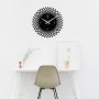 WALLXPERT Dekorativni metalni zidni sat Enzoclock S026 black - slika 4
