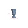 WALLXPERT Keramička vaza Caesar Grey Blue - slika 3