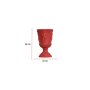 WALLXPERT Keramička vaza Caesar Red - slika 3