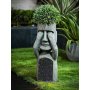 WALLXPERT Vaza od poliestera Gormedim grei - black - slika 1
