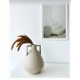 WALLXPERT Keramička vaza Tile Beige - slika 1