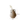 WALLXPERT Keramička vaza Tile Brown - slika 3