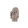 WALLXPERT Krem keramička vaza CY0087 - slika 2