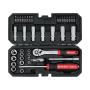 WURTH Red Stripe Set nasadnih ključeva 1/4'', 40 komada (5763114040) - slika 1