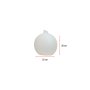 WALLXPERT Keramička vaza Bubble White - slika 3