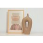 WALLXPERT Keramička vaza Milano Beige - slika 1